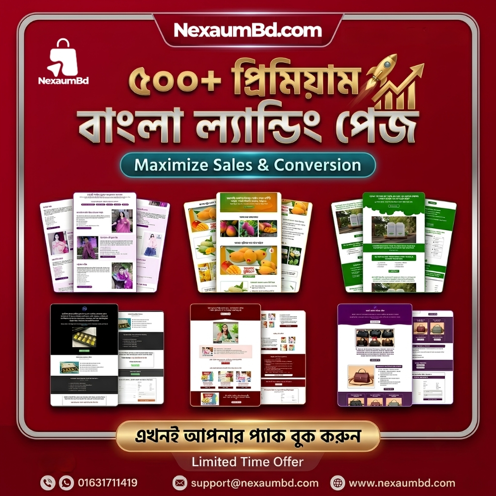 500+ Landing Page (High Converting Sales)